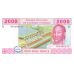 P208U Cameroon - 2000 Francs Year 2002 (Various Signatures)